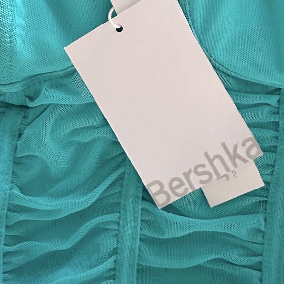 Corset Teddy Sheer Mesh Size S • NEW WITH TAGS • - Picture 6 of 8